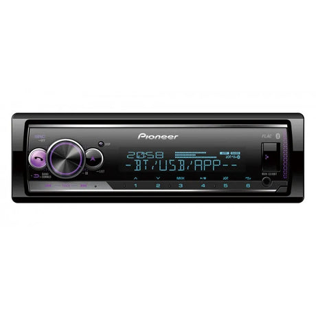 Magnetola automobiliui Pioneer MVH-S510BT, Bluetooth, USB ir Spotify sąsaja su Android ir iPhone