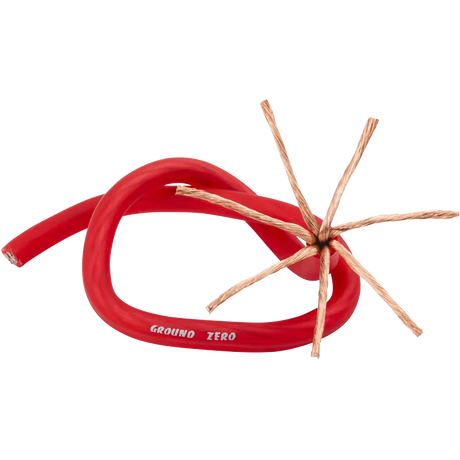 Maitinimo laidas 10 mm² Ground Zero GZPC 10R
