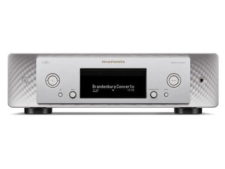 Marantz CD 50n, Hi-Res CD ir tinklo grotuvas HEOS, HDMI ARC - priekinė panelė su mygtukais ir ekranu