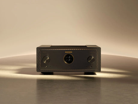 Marantz MODEL 10, integruotas stereo stiprintuvas 2x500W - apvalus indikatorius su rodyklėmis