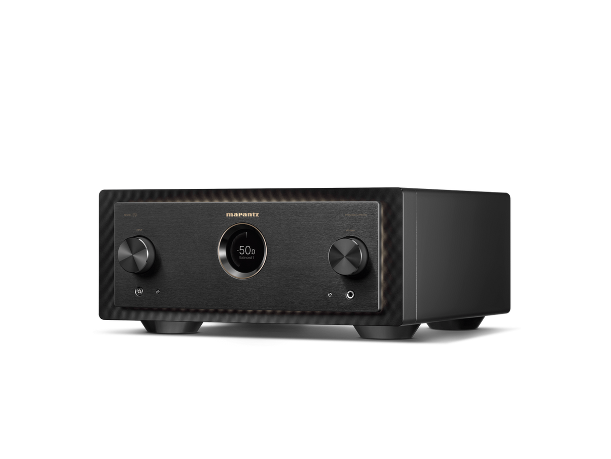 Marantz MODEL 10, integruotas stereo stiprintuvas 2x500W - Tamsus šoninis skydelis su tekstūra