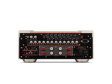 Marantz MODEL 10, integruotas stereo stiprintuvas 2x500W - Raudoni ir juodi garsiakalbių jungtys