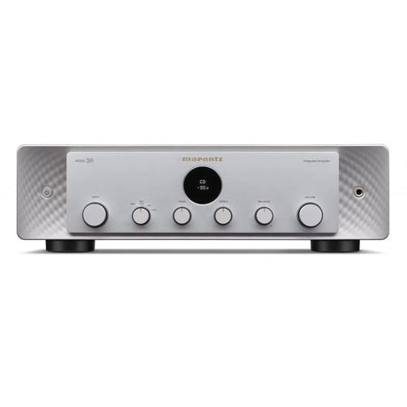 Marantz MODEL 30, integruotas stereo stiprintuvas 100W - priekinė panelė su mygtukais ir ekranu