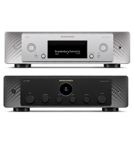 Marantz MODEL 50, Integruoto analoginio stiprintuvo ir Marantz CD 50n, Hi-Res tinklo grotuvo komplektas (įvairių spalvų)