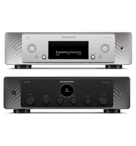 Marantz MODEL 50, Integruoto analoginio stiprintuvo ir Marantz CD 50n, Hi-Res tinklo grotuvo komplektas (įvairių spalvų)