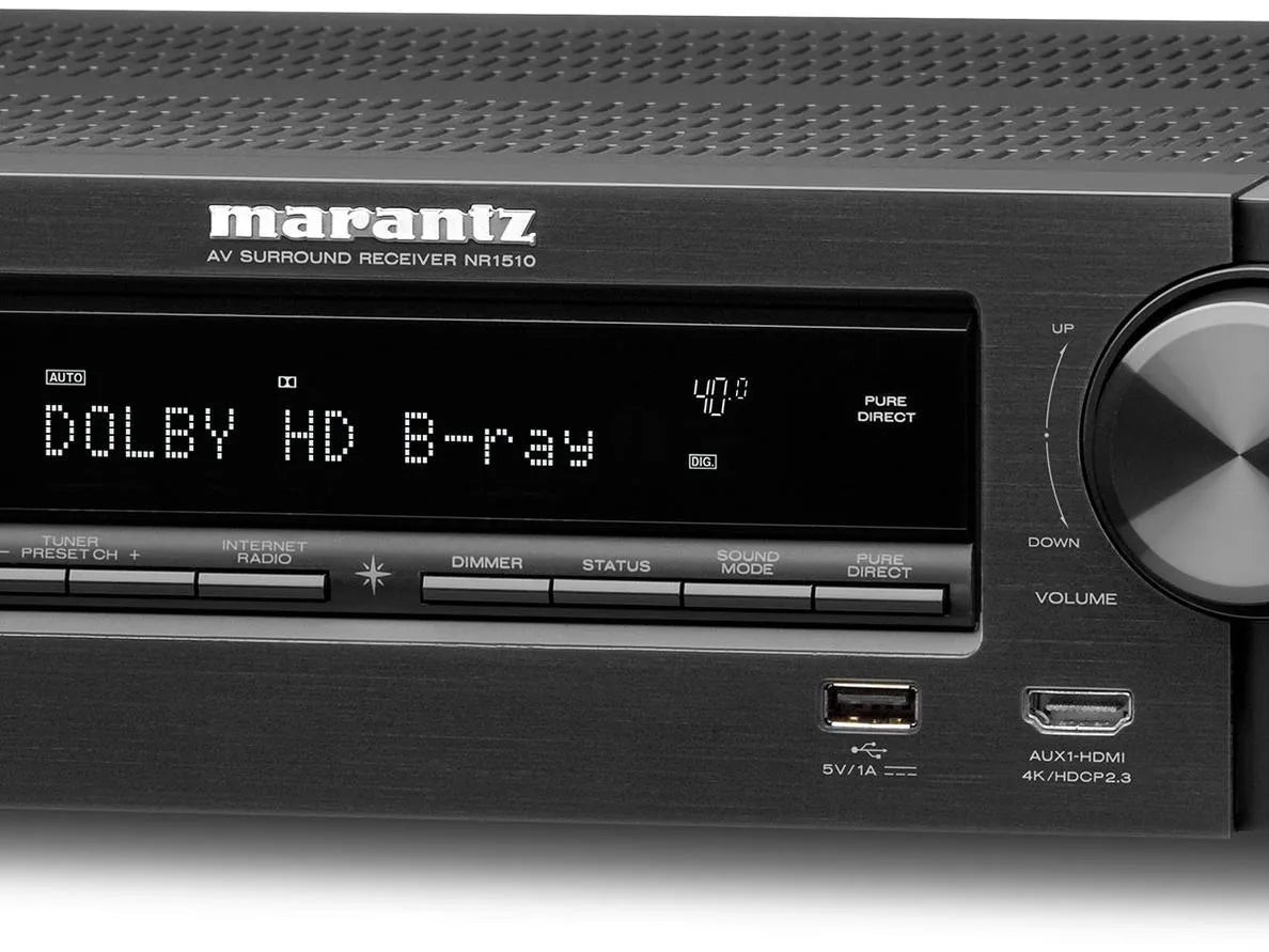 Marantz NR1510, 5.2 kanalų AV resyveris - stiprintuvas