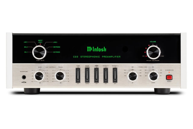 McIntosh C22 Mk V, 2-jų kanalų lempinis pradinis stiprintuvas