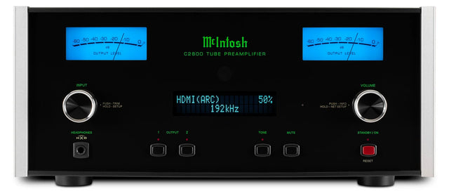 McIntosh C2800, 2-jų kanalų lempinis pradinis stereo stiprintuvas