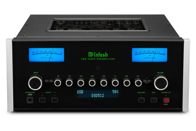 McIntosh C55, 2-jų kanalų tranzistorinis pradinis stereo stiprintuvas