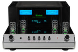 McIntosh MA352, 2-jų kanalų integruotas stereo stiprintuvas, 320W - matomi vamzdeliai su žaliu apšvietimu