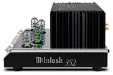 McIntosh MA352, 2-jų kanalų integruotas stereo stiprintuvas, 320W - Lempos ir aušinimo radiatorius iš šono