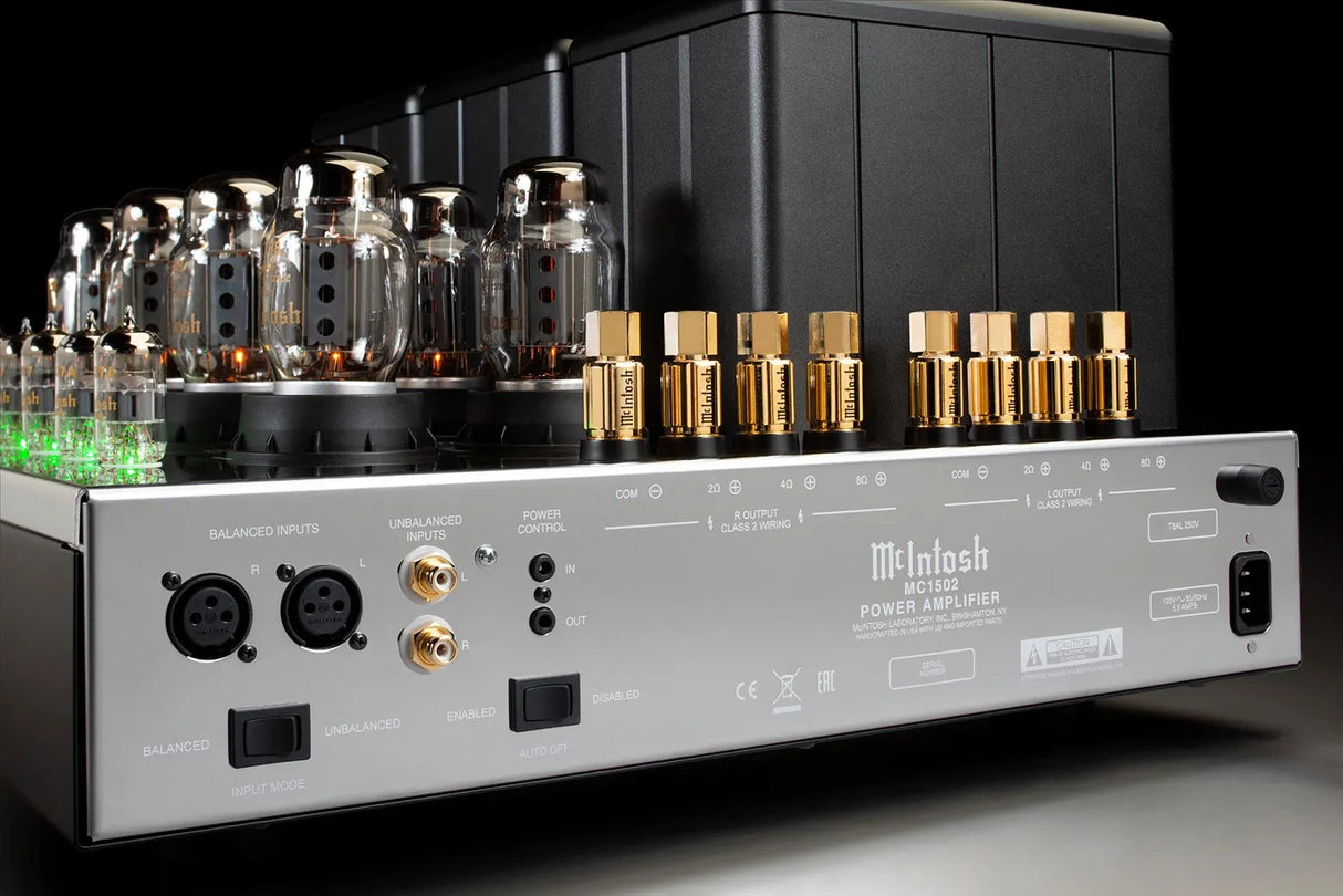 McIntosh MC1502, 2-jų kanalų lempinis galios stiprintuvas
