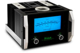 McIntosh MC1.25KW, monofoninis galios stiprintuvas 1200W - Mėlynas galios matuoklis su rodykle