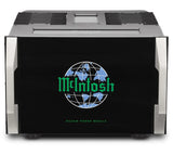 McIntosh MC2KW, monofoninis galios stiprintuvas, 2000W - priekinė panelė su logotipu ir ventiliacija