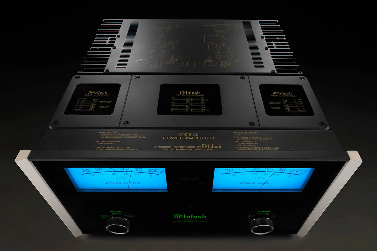 McIntosh MC312, 2-jų kanalų tranzistorinis galios stiprintuvas
