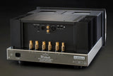 McIntosh MC611, monofoninis galios stiprintuvas, 600W - Auksinės garsiakalbių jungtys ir logotipas
