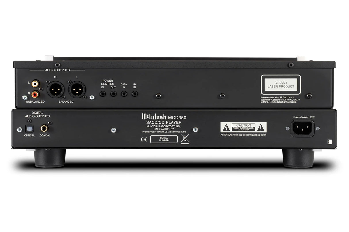 McIntosh MCD350, 2-jų kanalų SACD/CD grotuvas su DAC