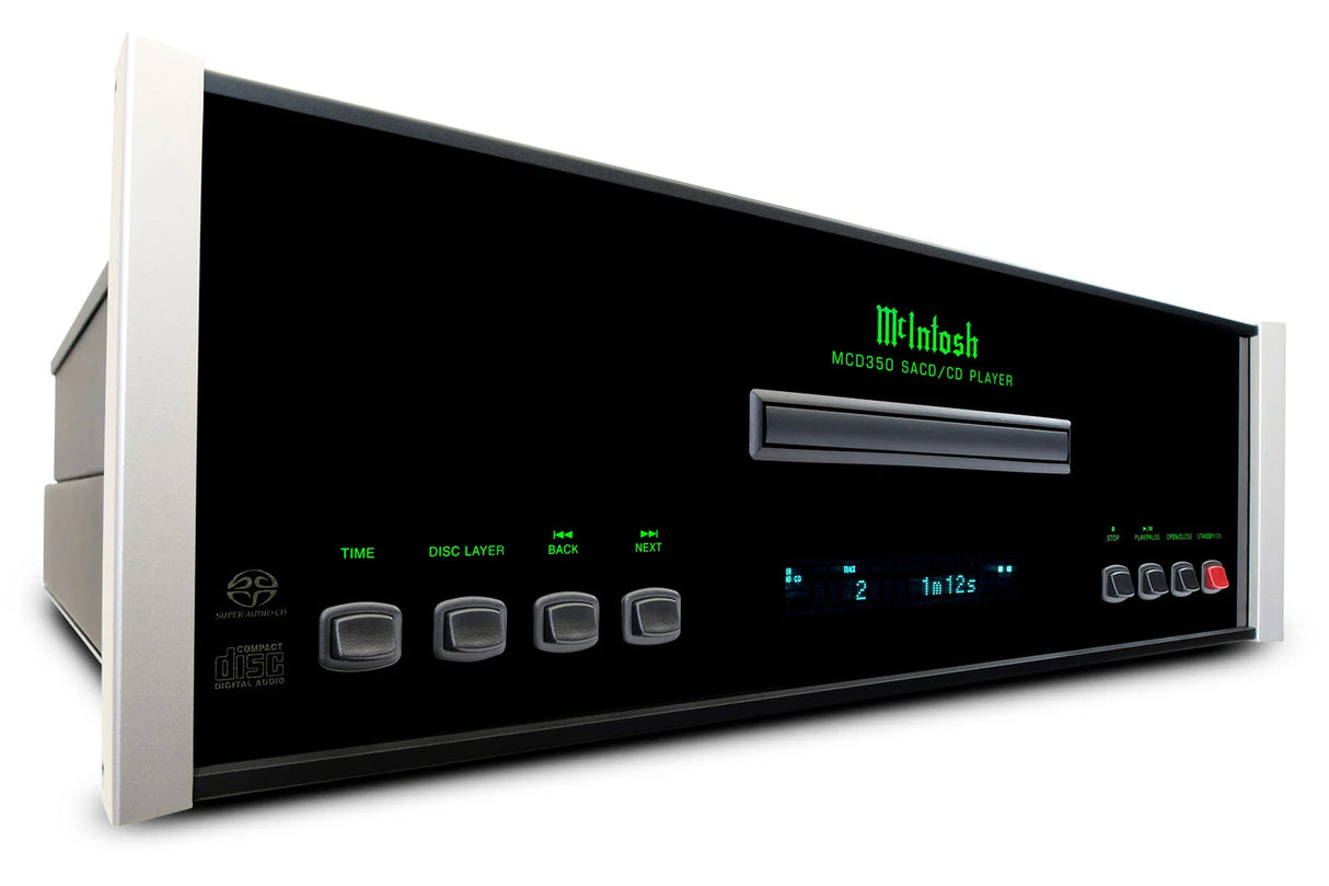 McIntosh MCD350, 2-jų kanalų SACD/CD grotuvas su DAC