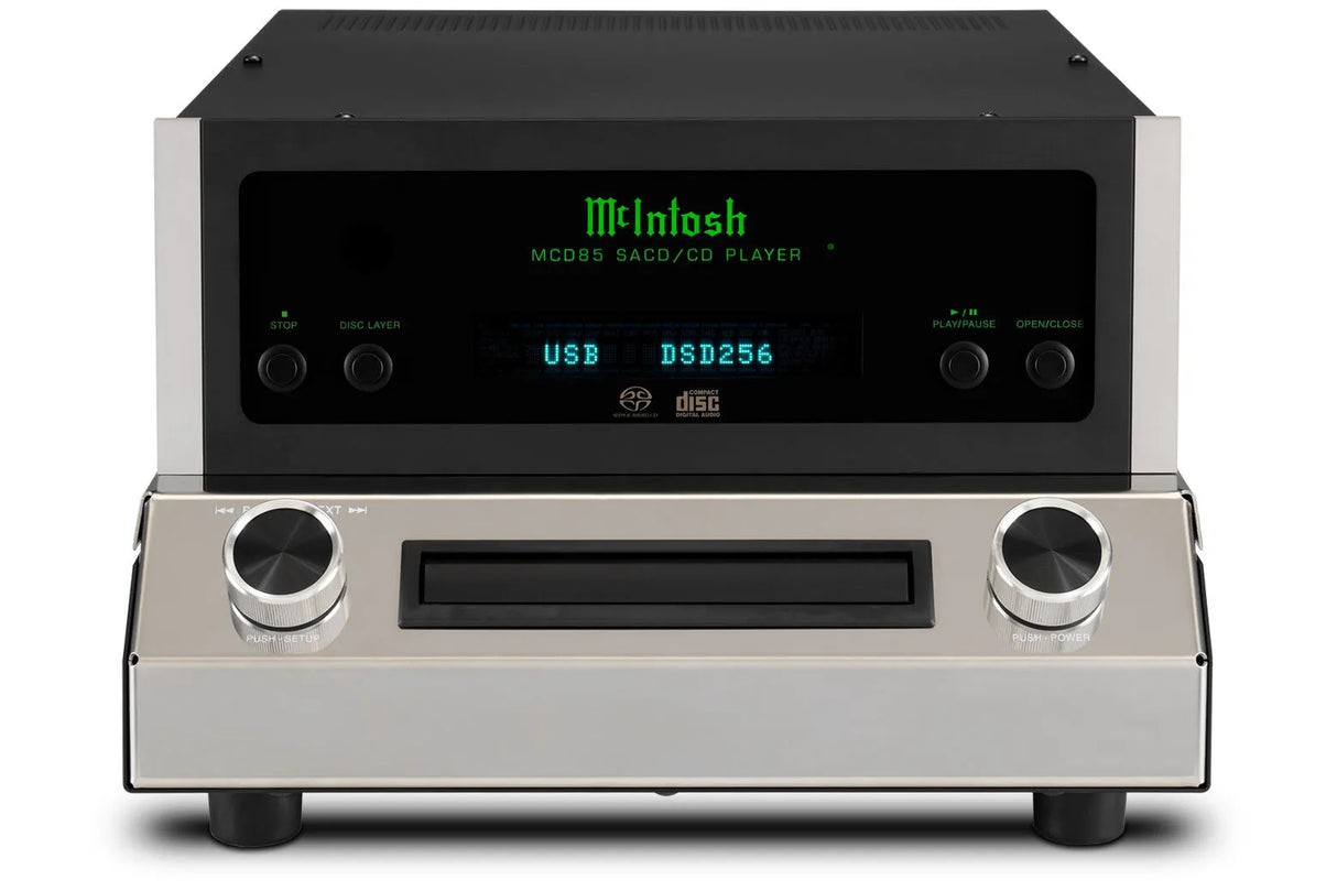 McIntosh MCD85, 2-jų kanalų SACD/CD grotuvas su DAC