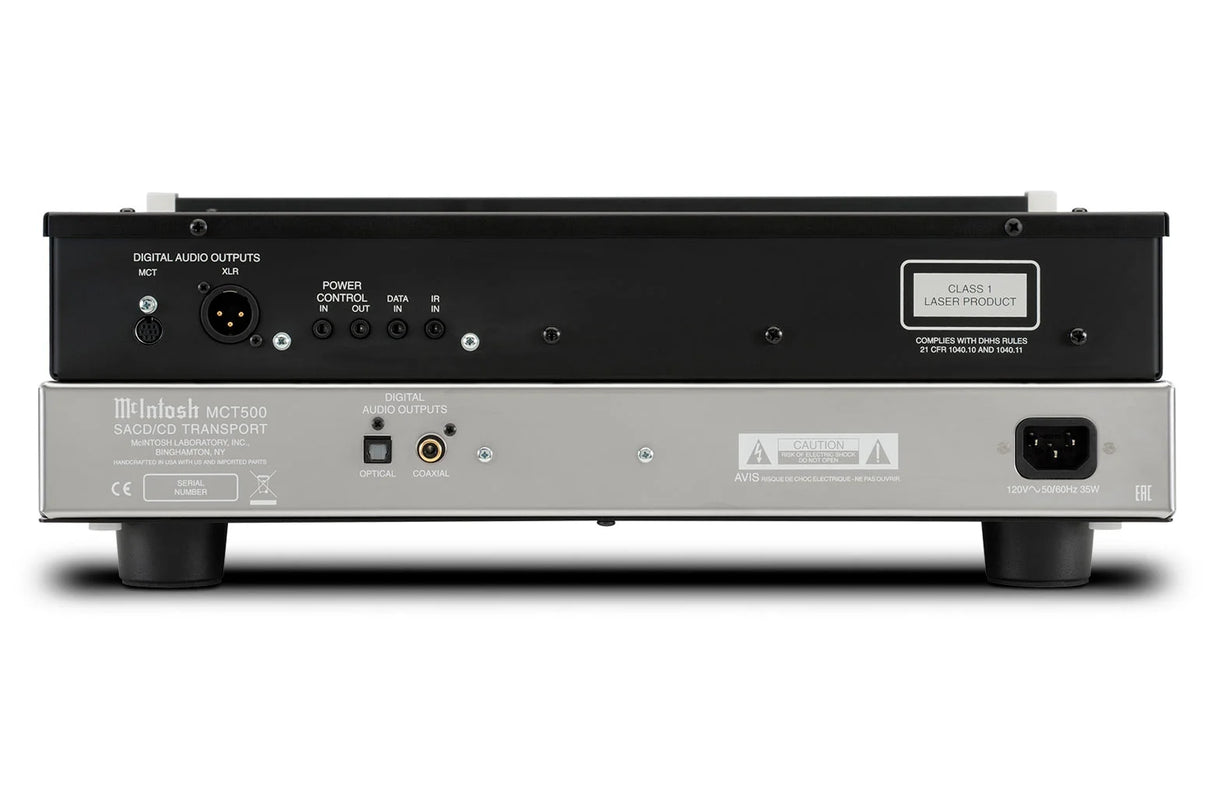 McIntosh MCT500, 2-jų kanalų SACD/CD transport'as