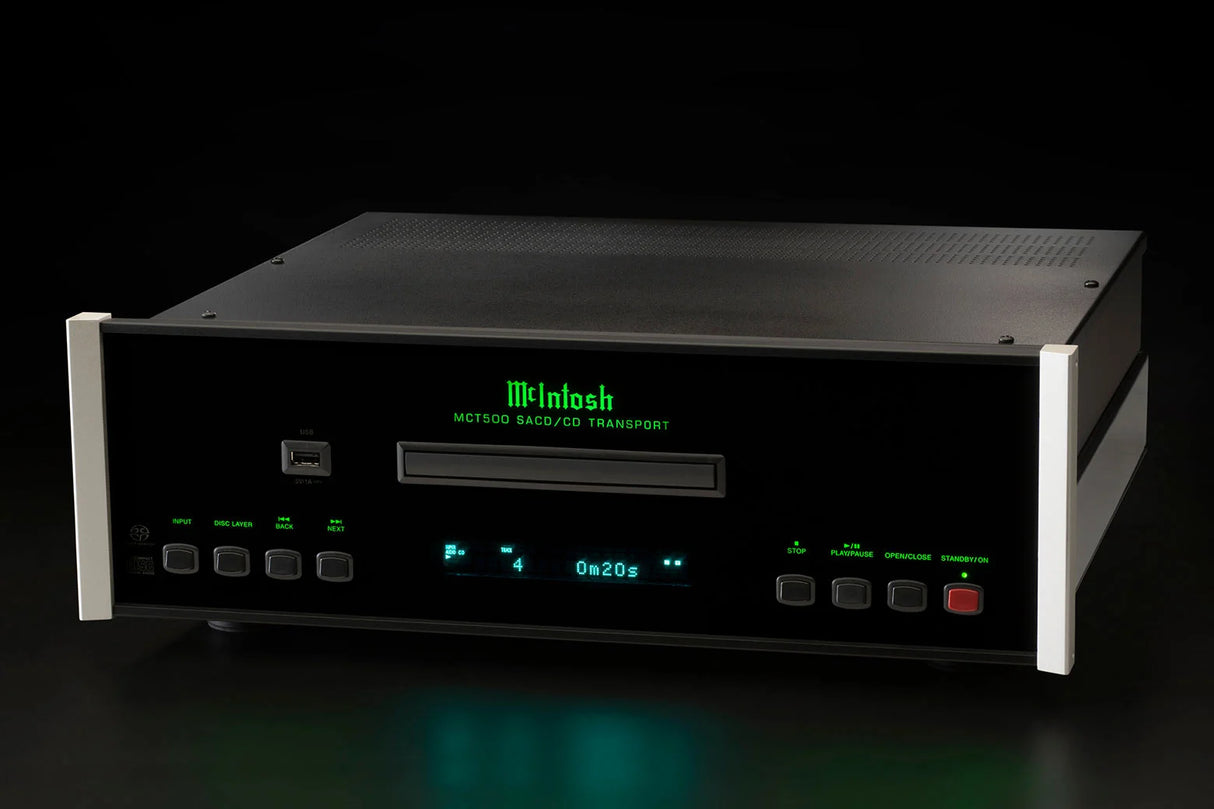 McIntosh MCT500, 2-jų kanalų SACD/CD transport'as