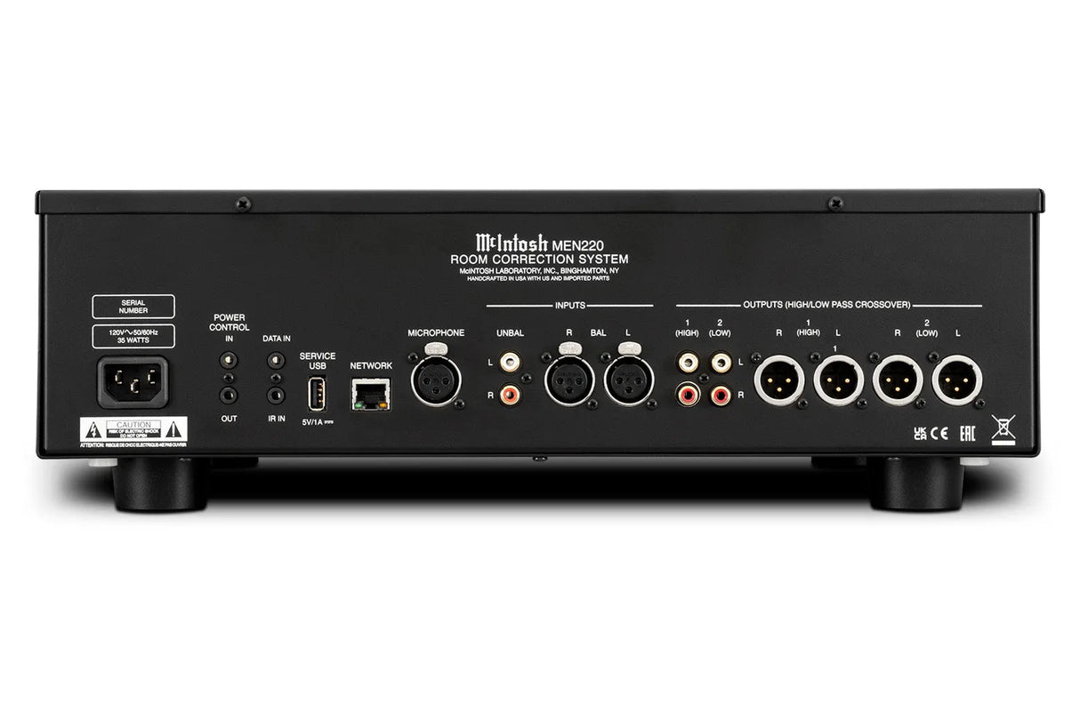 McIntosh MEN220, kambario akustikos korekcijos ir garso valdymo sistema