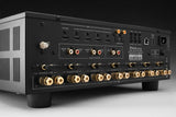 McIntosh MHT300, 7.2 kanalo namų kino stiprintuvas su Dolby Atmos, Dirac Live - galinė panelė su jungtimis