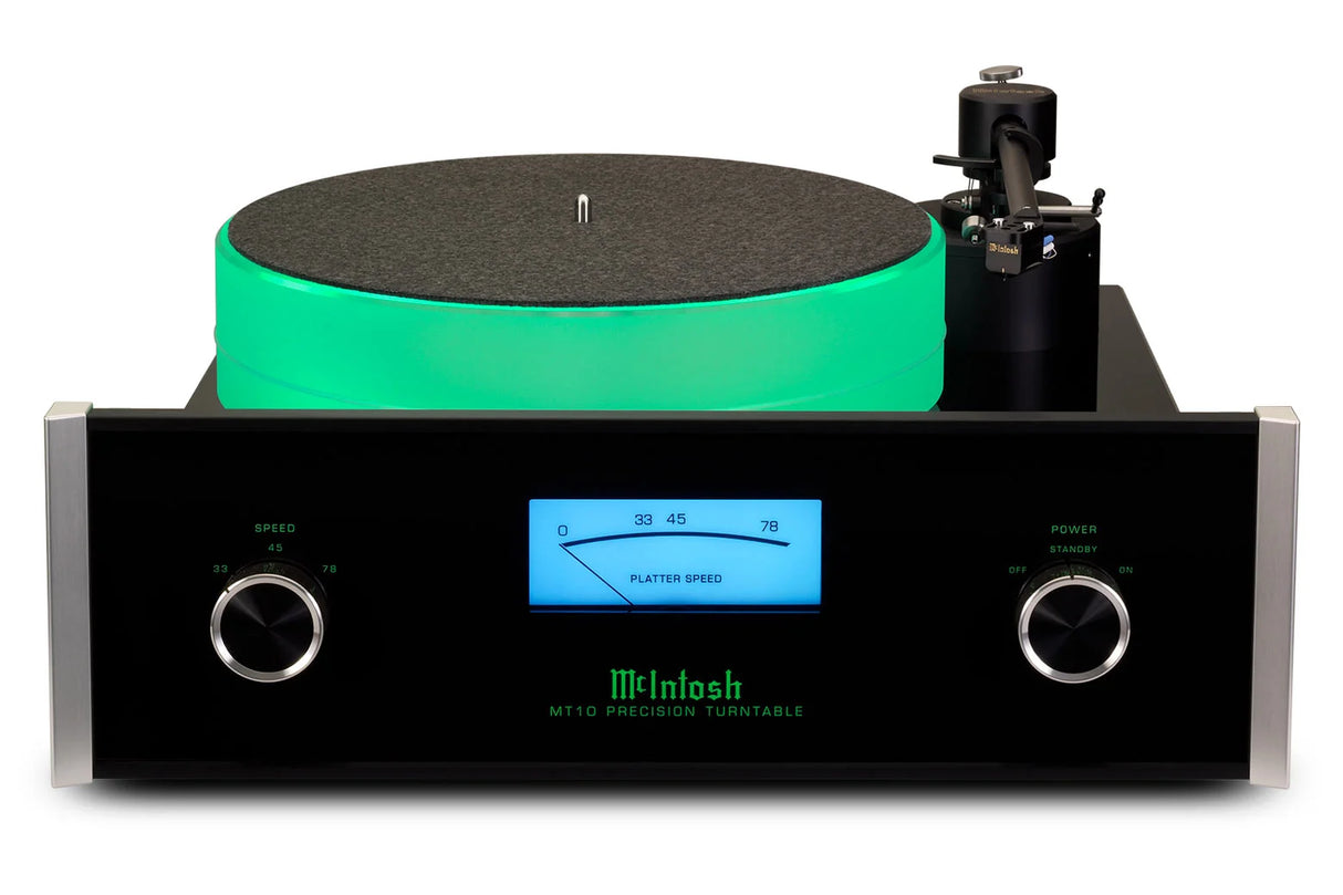 McIntosh MT10, patefonas su MC galvute