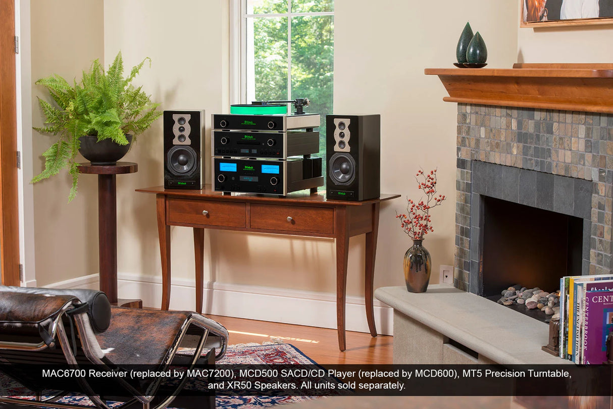 McIntosh MT5, patefonas su MM galvute