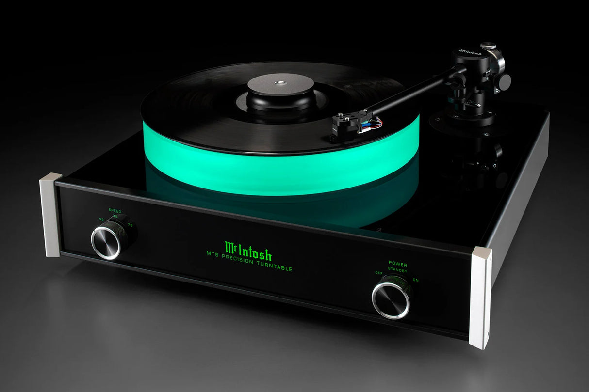 McIntosh MT5, patefonas su MM galvute