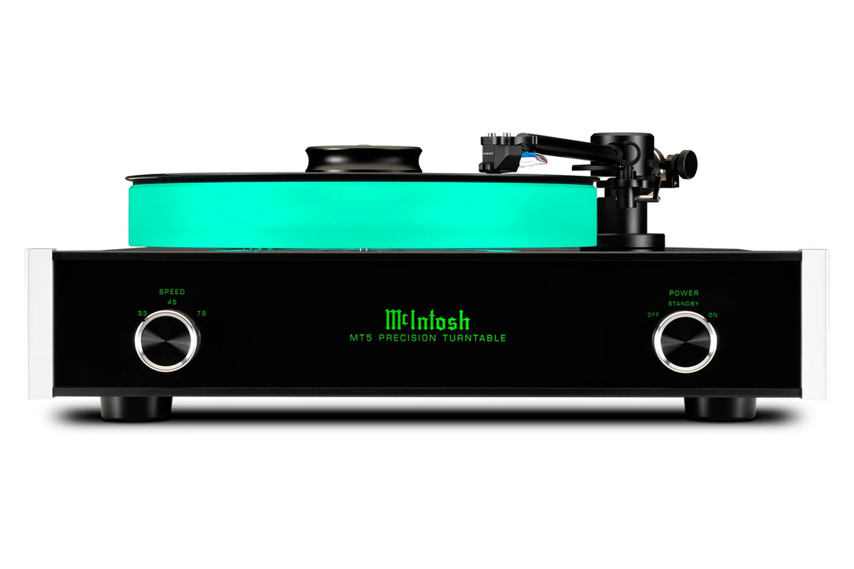 McIntosh MT5, patefonas su MM galvute