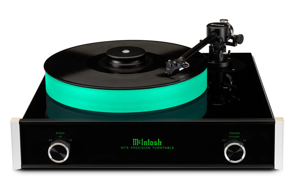 McIntosh MT5, patefonas su MM galvute
