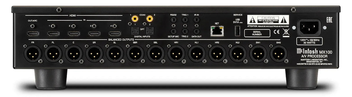McIntosh MX100, A/V namų kino procesorius