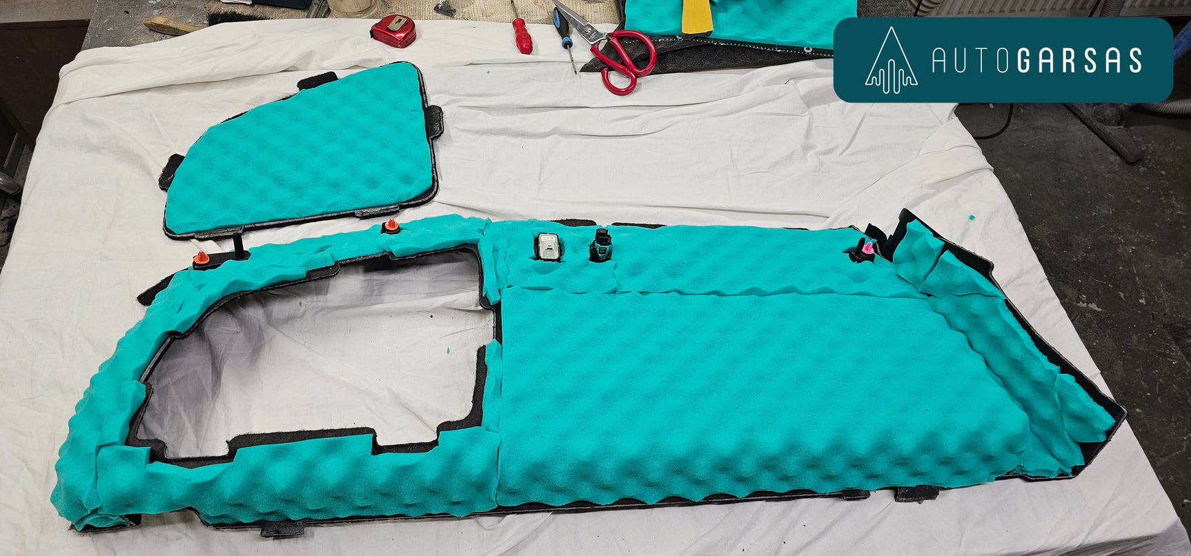 Mercedes Benz AMG GT63S (2019-2023m) pilna automobilio HIGH END garso izoliacija