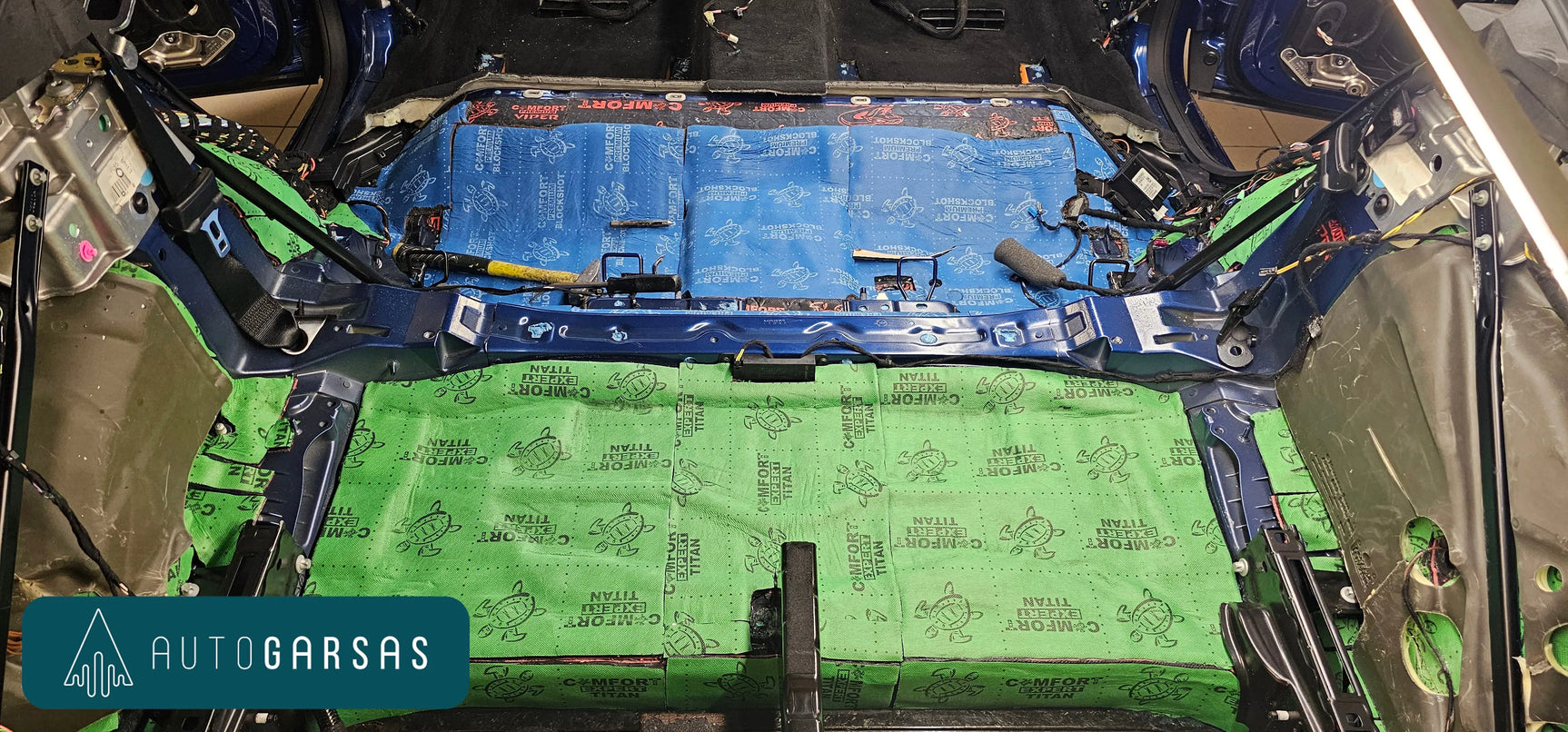 Mercedes Benz AMG GT63S (2019-2023m) pilna automobilio HIGH END garso izoliacija