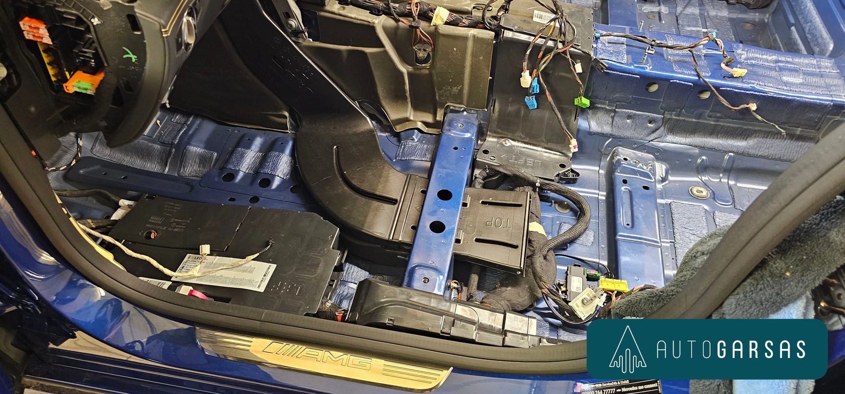 Mercedes Benz AMG GT63S (2019-2023m) pilna automobilio HIGH END garso izoliacija