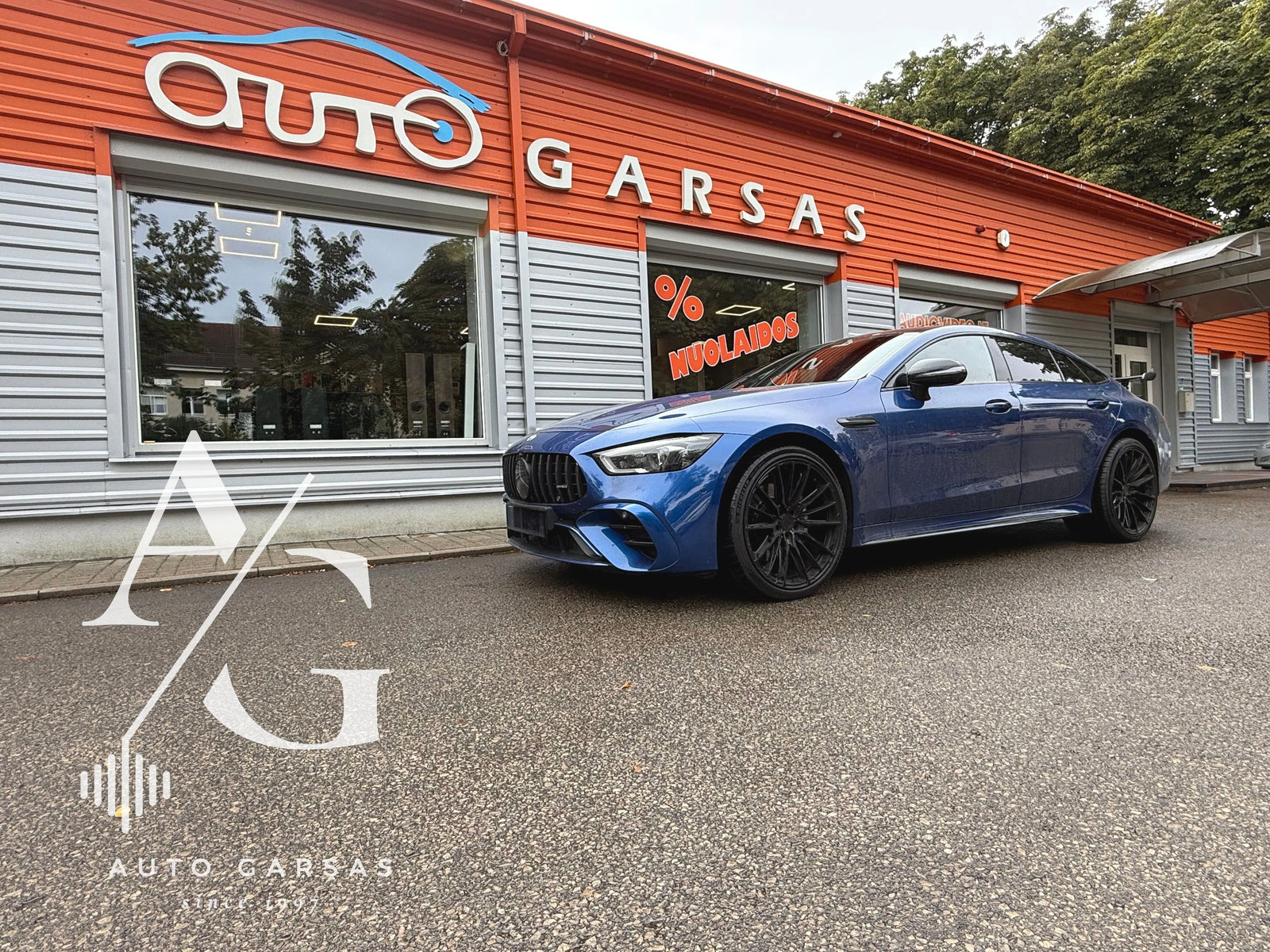 Высококачественная звукоизоляция всего салона Mercedes Benz AMG GT63S (2019-2023 гг.).