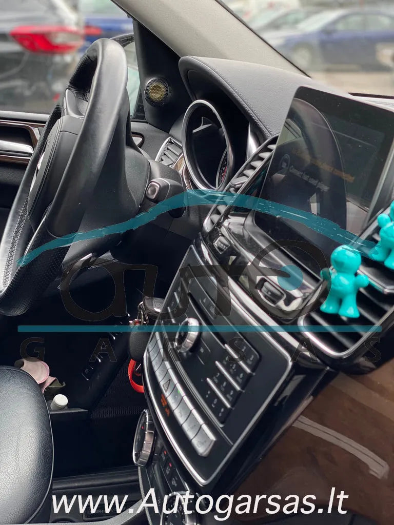 Mercedes Benz GLS garso aparatūra