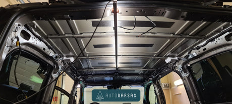 Mercedes-Benz V - Pilna garso izoliacija ir garso aparatūra