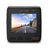 MiVue™ C420 Dual, 2-jų kamerų vaizdo registratorius - Mygtukai apačioje ir oranžinis akcentas