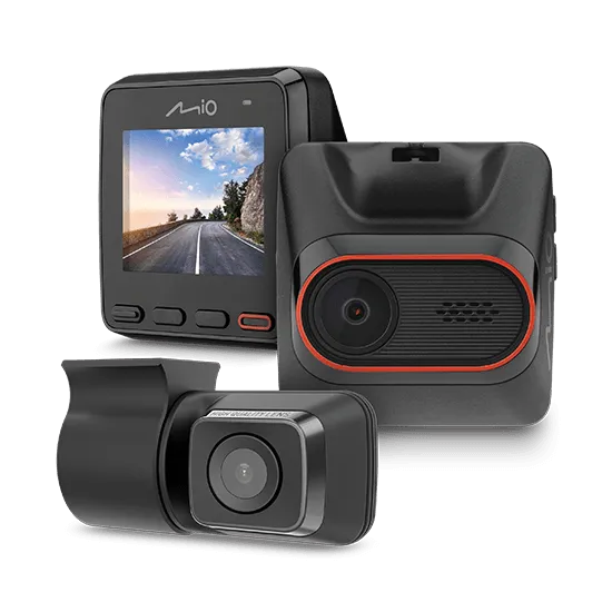 MiVue™ C420 Dual, dviejų kamerų vaizdo registratorius