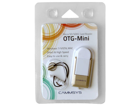 MicroSD/SDHC kortelių skaitytuvas BlackSys OTG-Mini