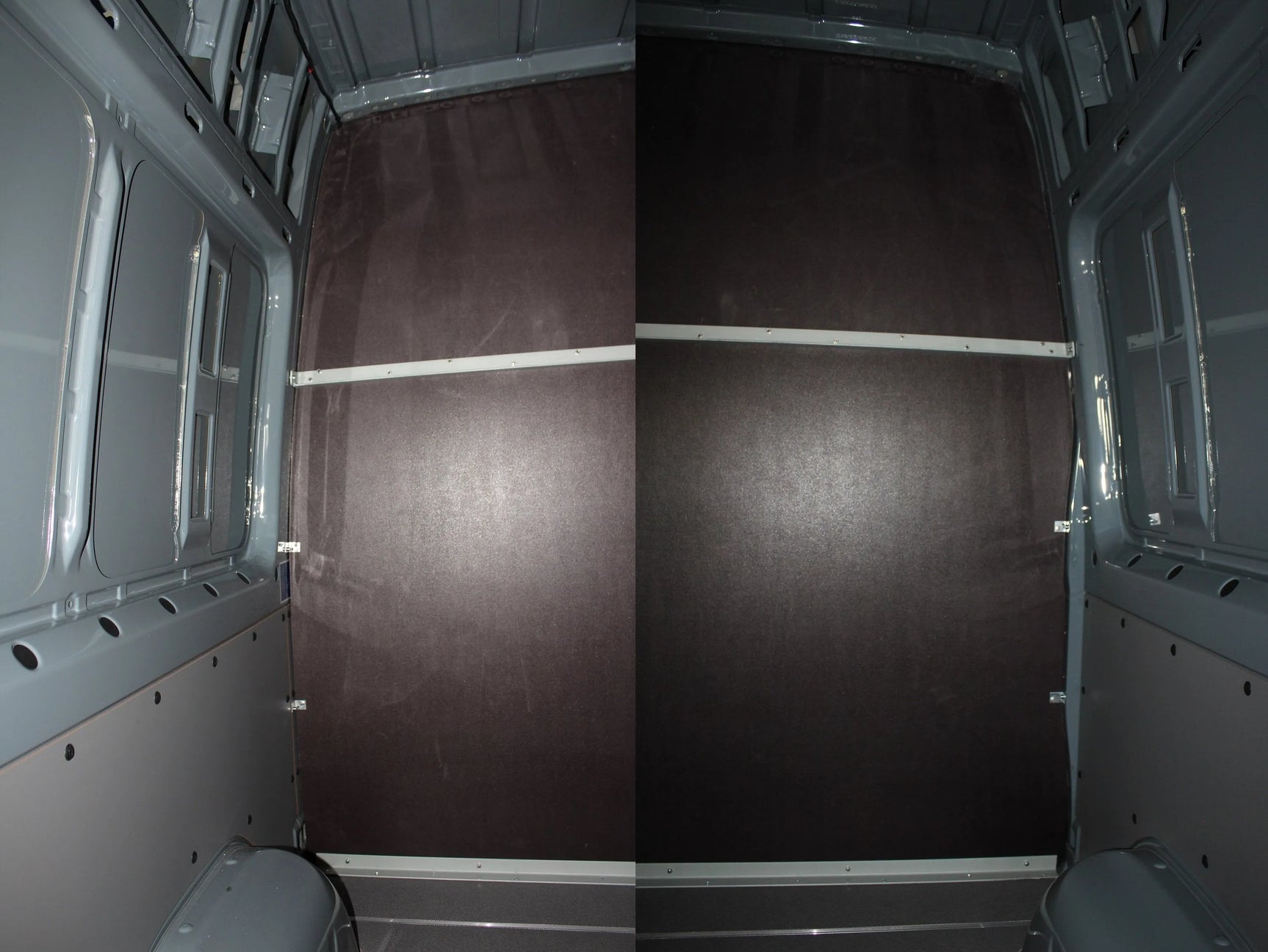 Mikro autobuso pertvaros įrengimas