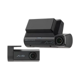Mio MiVue 955WD, 4K vaizdo registratorius su 2.5K galine vaizdo kamera, radarų duombaze, Wi-Fi