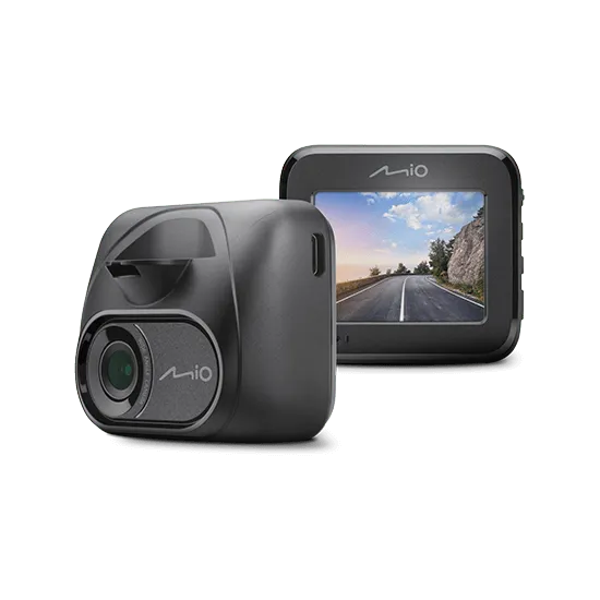 Mio MiVue C590, FULL HD vaizdo registratorius su radarų duombaze