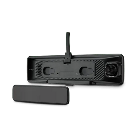 Mio MiVue R850T, 2-jų kamerų 2.5K HDR vaizdo registratorius su 11.88" liečiamu ekranu, radarų duombaze, Wi-Fi