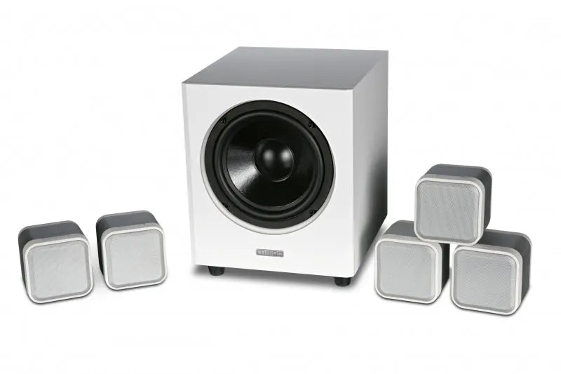 Mission M-CUBE+SE, 5.1 namų kino kolonėlių sistema (įvairių spalvų)