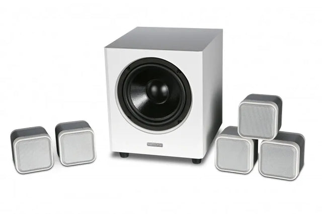 Mission M-CUBE+SE, 5.1 namų kino kolonėlių sistema (įvairių spalvų)