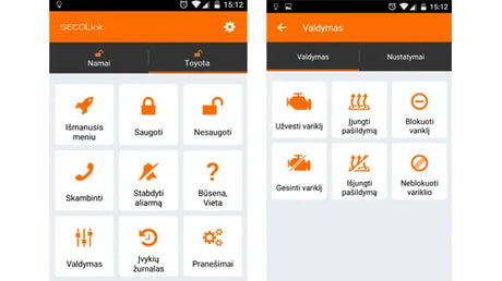 Moderni Signalizacija automobiliui GSM-GPS