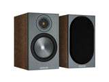 Monitor Audio Bronze 50 (6G), lentyninės garso kolonėlės - Šoninis vaizdas su medžio tekstūra